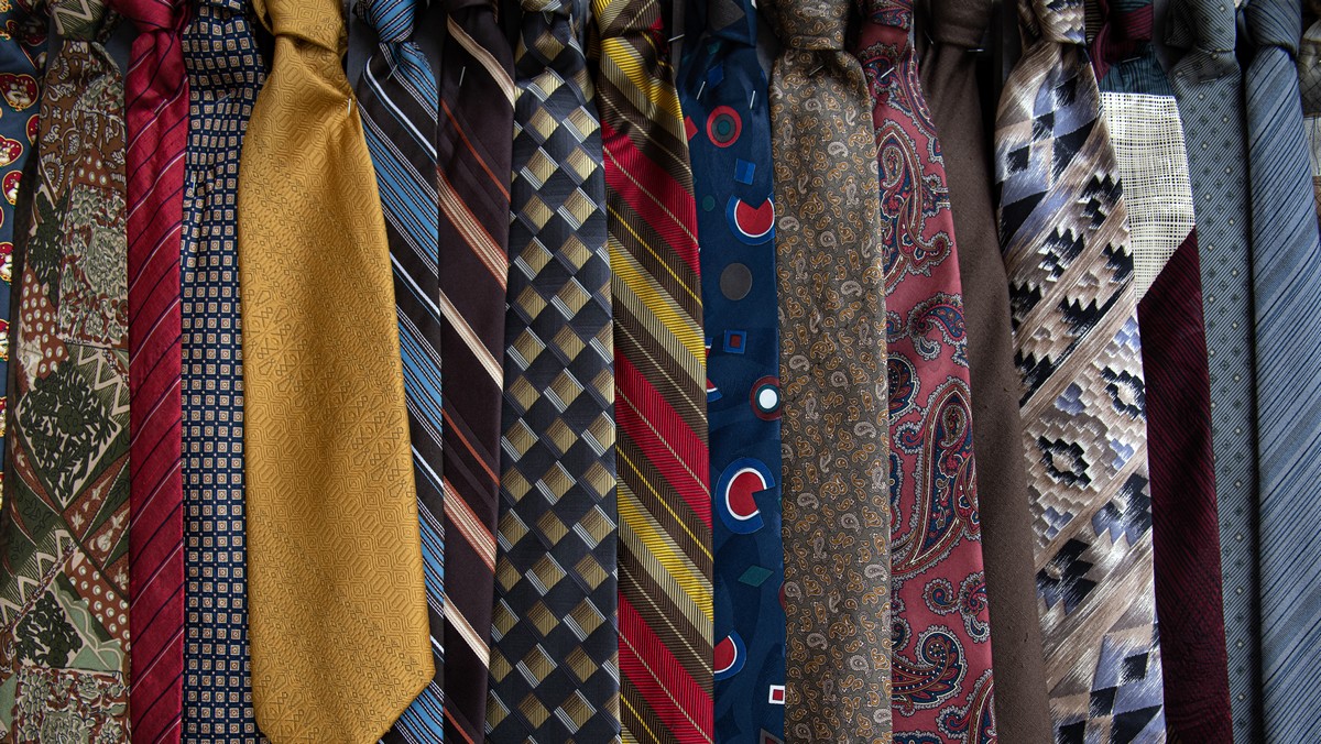 A gravata no papel de um importante acessório de moda