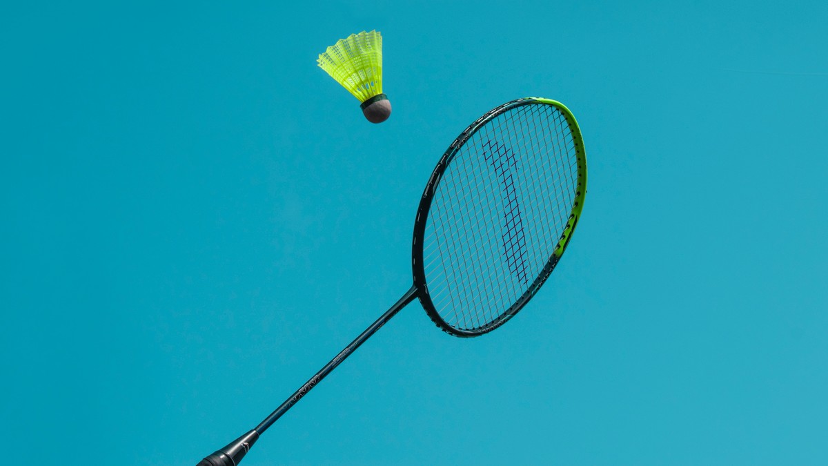 Badmintona raķete ir panākumu alfa un omega
