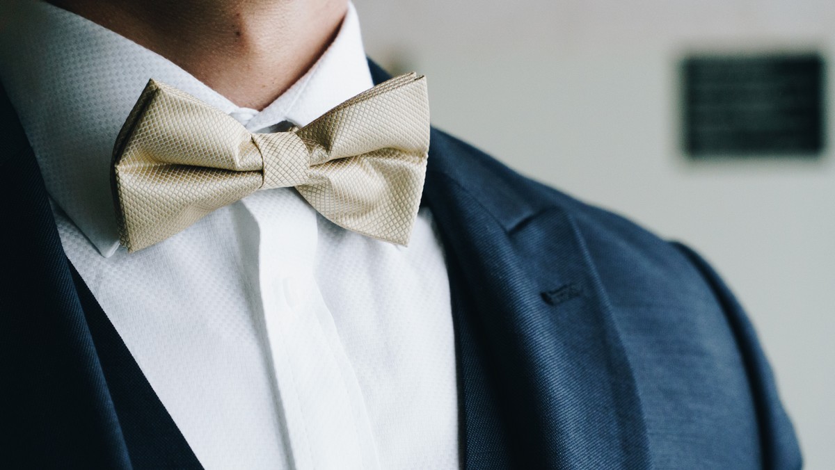 The bow tie as an icon of formal wear